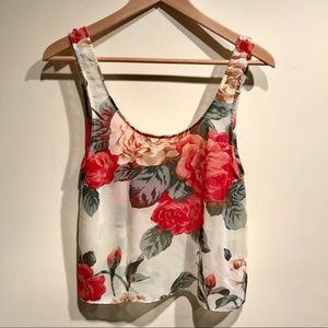 MUMU - Rose 🥀 Garden Floral Tank Top - Small